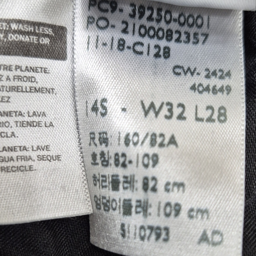 Levi's Classic Straight black jeans women's 14 short mid rise stretch - Picture 9 of 13